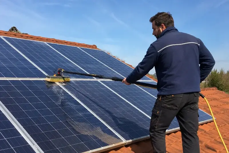 Nettoyage et entretien de panneaux solaires à Secondigné-sur-Belle